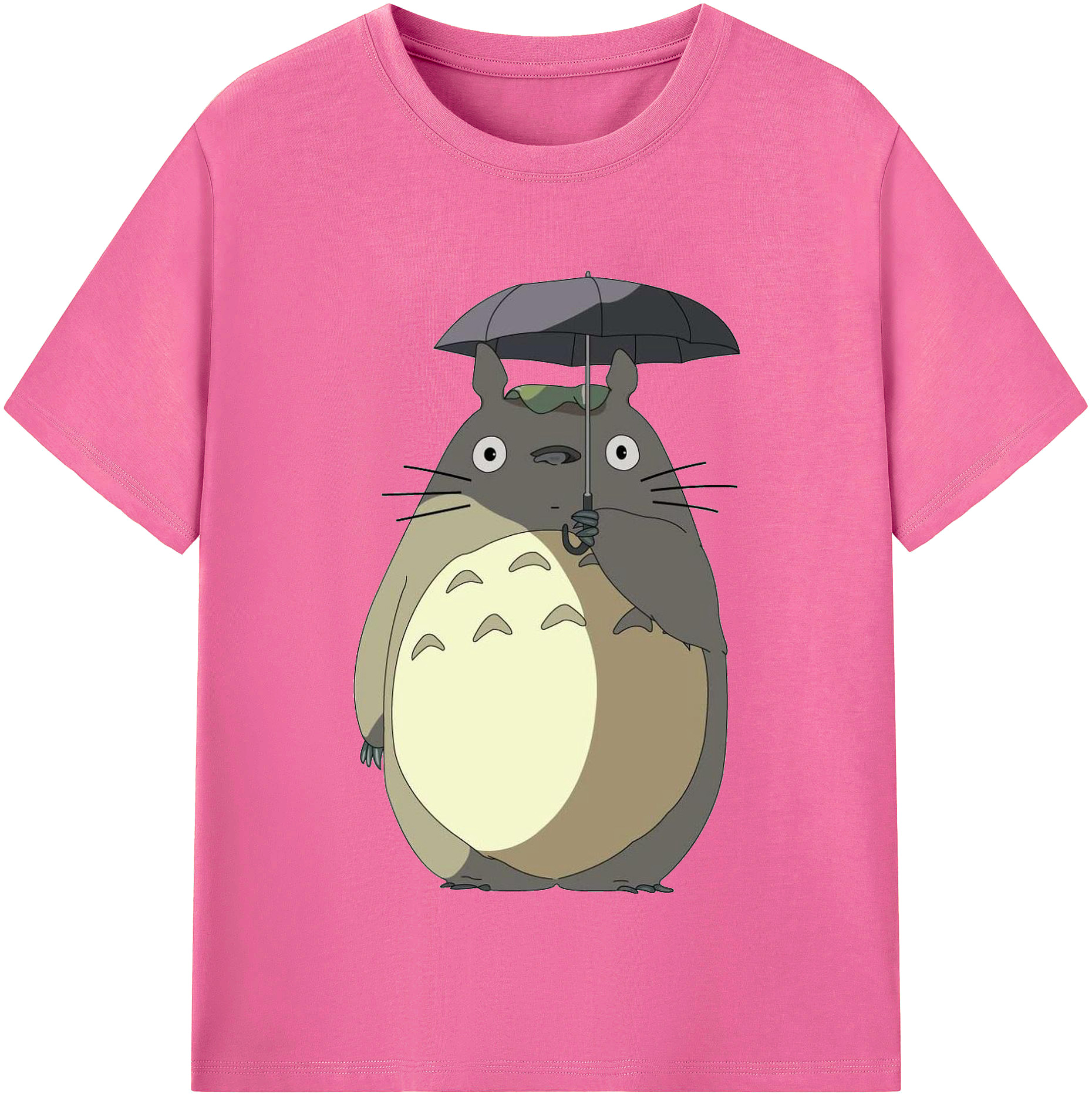 （画像用） となりのトトロ 草壁メイ 草壁サツキ My Neighbor Totoro Satsuki Kusakabe Mei Kusakabe レディースカジュアルプリントTシャツ（綿100％）